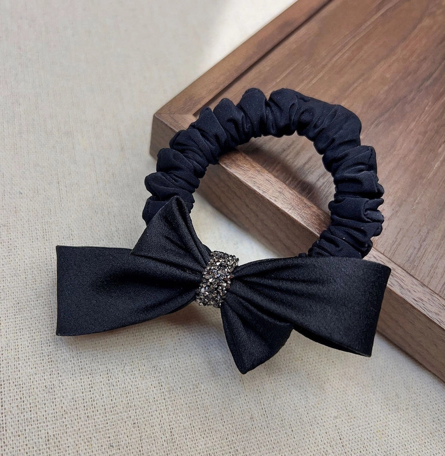 High-end Refined Butterfly Hairband Simple Internet Celebrity Hair Accessories Back Head Spring Clip Chain Rhinestone Hand Rhinestone