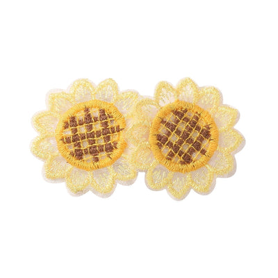 Kid'S Cute Pastoral Sunflower Flower Hair Clip