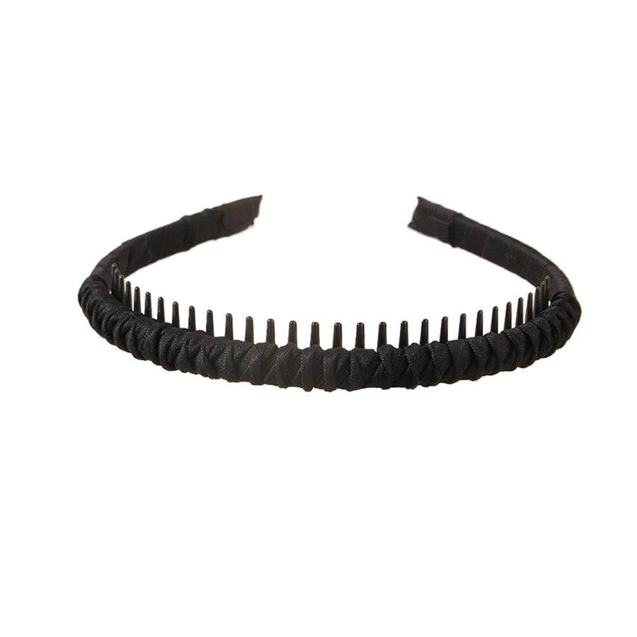 Hot-selling Basic Bangs Broken Hair Band Wash Face Pressure Hair Non-slip Toothed Broken Flower Hair Band Summer Women's Hair Accessories