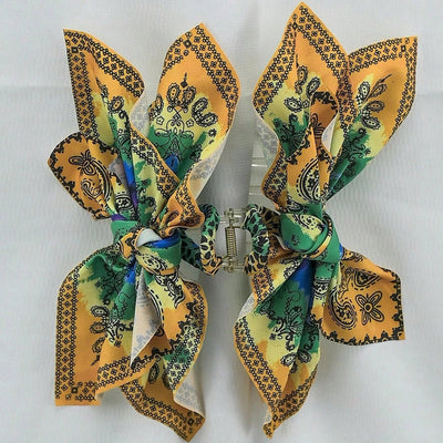 Women's Elegant Bow Knot Arylic Hair Claws