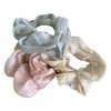 Women's Lady Modern Style Bunny Ears Bow Knot Cloth Hair Tie