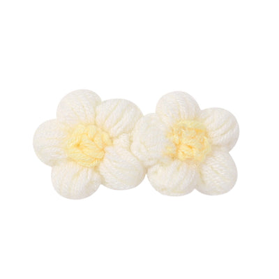 Kid'S Sweet Flower Cloth Hair Clip
