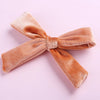 fashion bow knot flannel hair clip