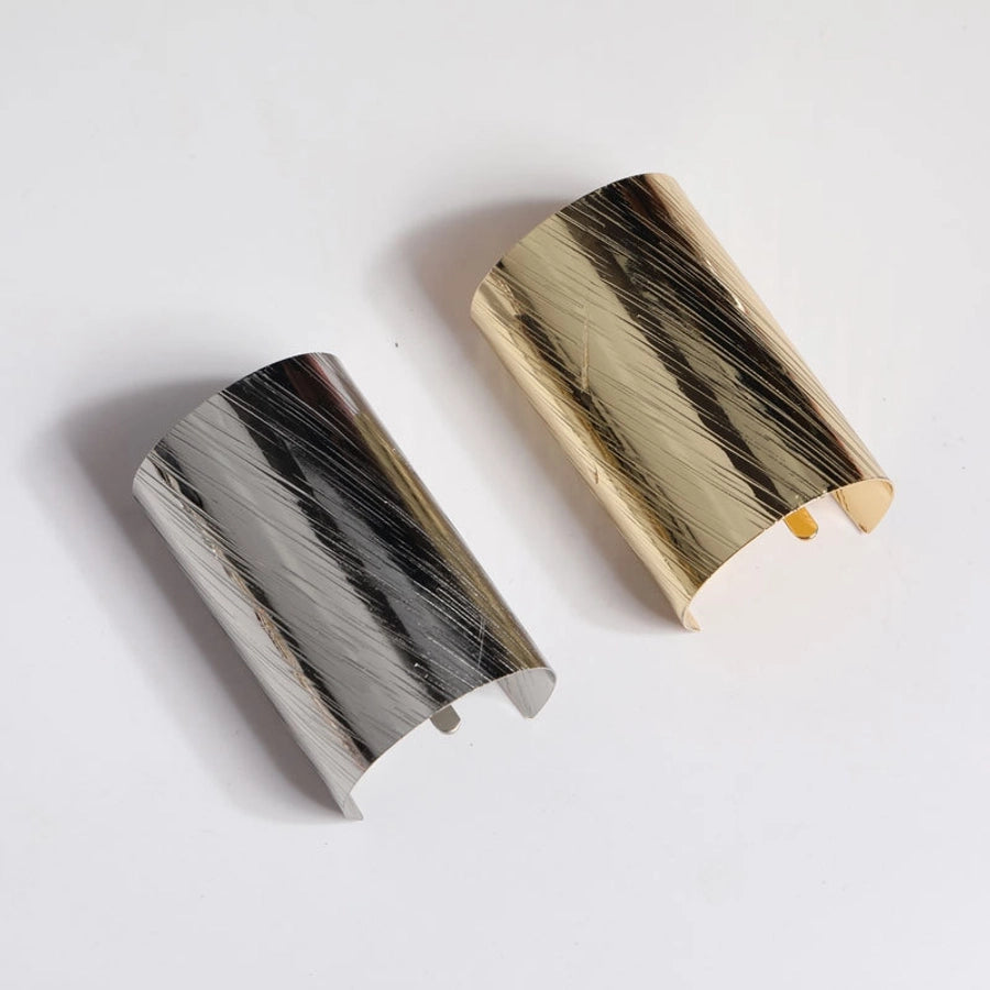 Women's Simple Style Classic Style Solid Color Alloy Plating Hair Clip