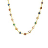 Jewelry IG Style Heart Shape Copper Zircon Inlay Bracelets Necklace