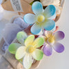 sweet flower plastic hair claws