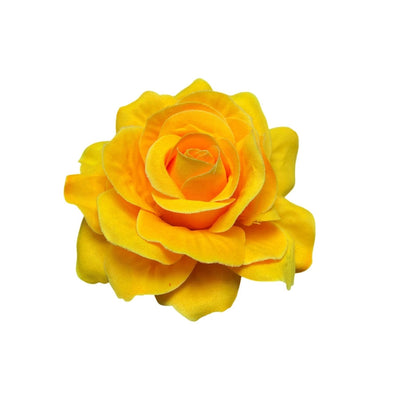 red rose flower hair clip prom party simulation flowers corsage bride 11cm hair card