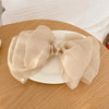 Women's Sweet Simple Style Bow Knot Gauze Hair Clip