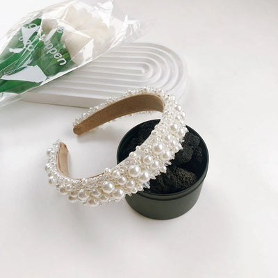 fashion full pearl headband