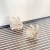 Beautiful Mini Acetate Rabbit Grip Stylish Graceful Simple High Sense All-Matching Elegant Hair Clips Hair Accessories Headwear for Women