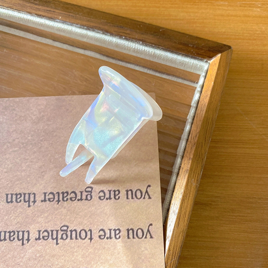 Women's Simple Style Floral Acetic acid sheets Polishing Hair Claws