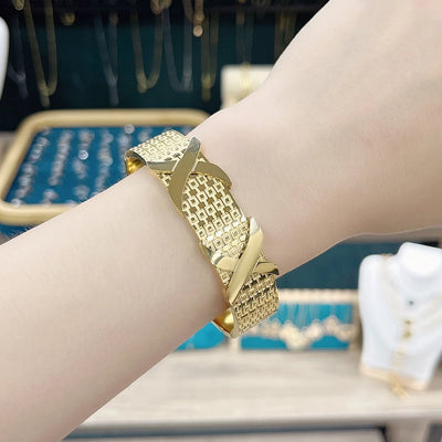 IG Style Simple Style Geometric 304 Stainless Steel  Bangle