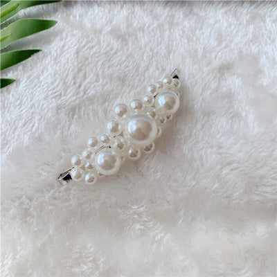 Women's Elegant Sweet Solid Color Plastic Hair Clip