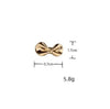 Women's Sweet Simple Style Bow Knot Metal Hair Clip