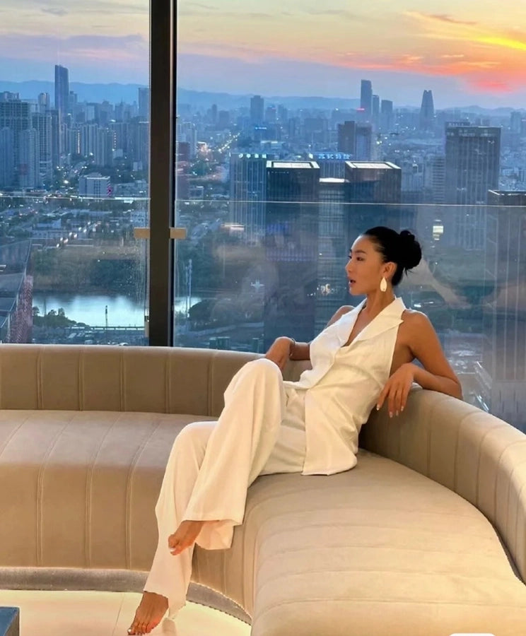 Drip glazed Brass 24K Gold Plated Inlay Leaves Water Droplets Zircon Open Rings