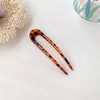 Women's Simple Style Classic Style U Shape Resin Hair Sticks