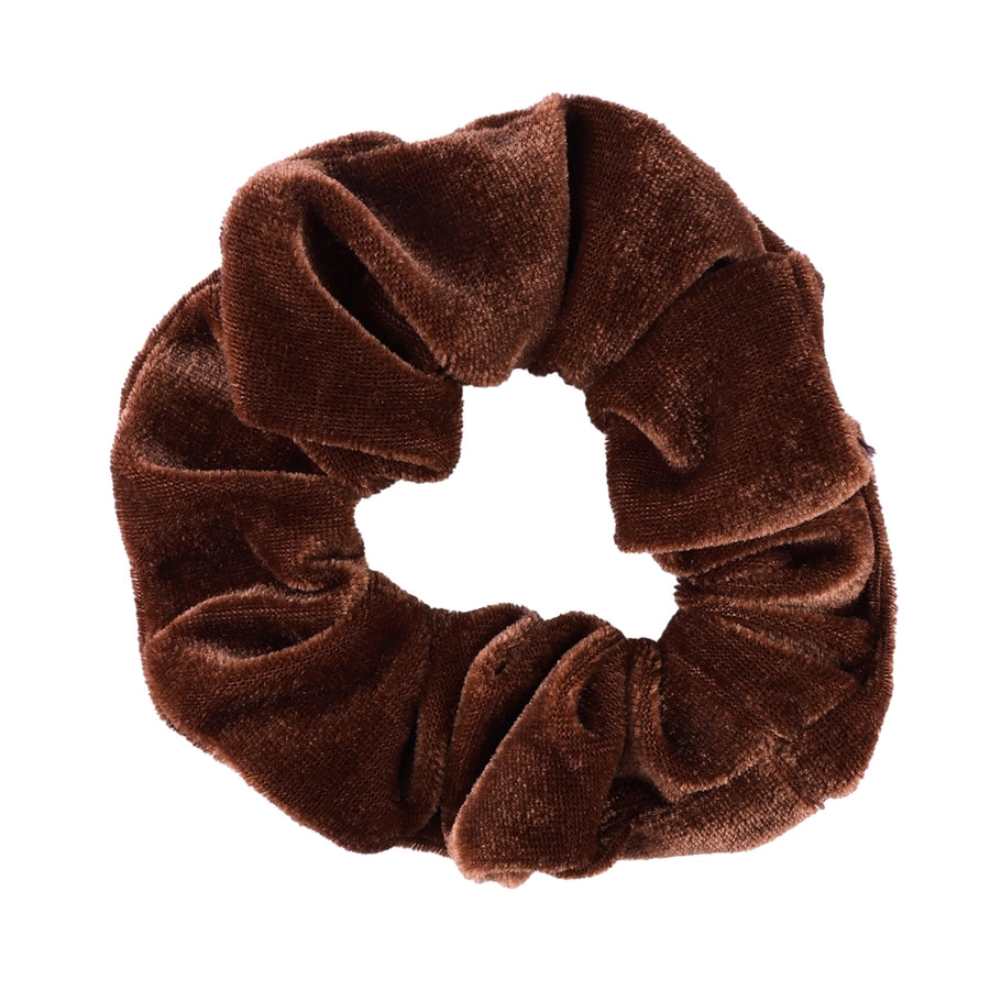 simple style solid color cloth hair tie