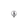 1 Piece Lip Rings Casual Simple Style Solid Color G23 Titanium Polishing Lip Rings Eyebrow Studs