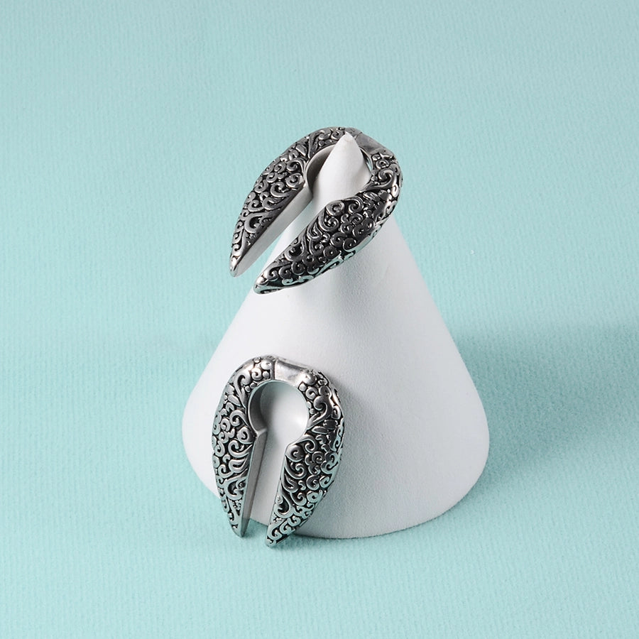 1 Piece Casual C Shape Animal Circle 304 Stainless Steel 18K Gold Plated Stainless Steel Earrings