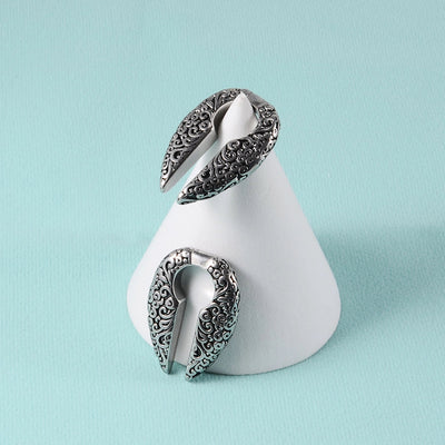 1 Piece Casual C Shape Animal Circle 304 Stainless Steel 18K Gold Plated Stainless Steel Earrings