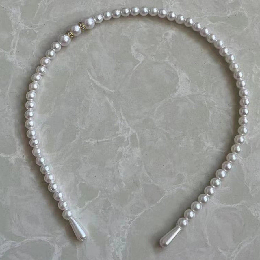 Korean style princess children pearl headband headband girl hair accessories micro business push activities small gifts