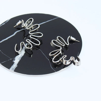 1 Pair Elegant Simple Style Geometric Brass 24K Gold Plated Ear Studs