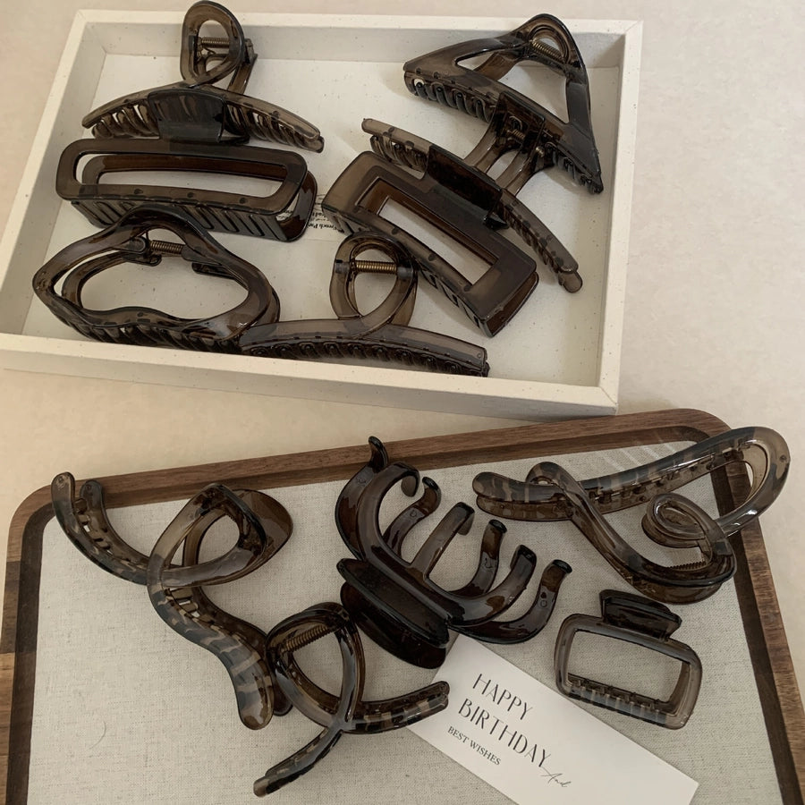 Women's Simple Style Commute Solid Color PS Hair Claws