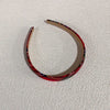 simple style plaid cloth hair band 1 piece