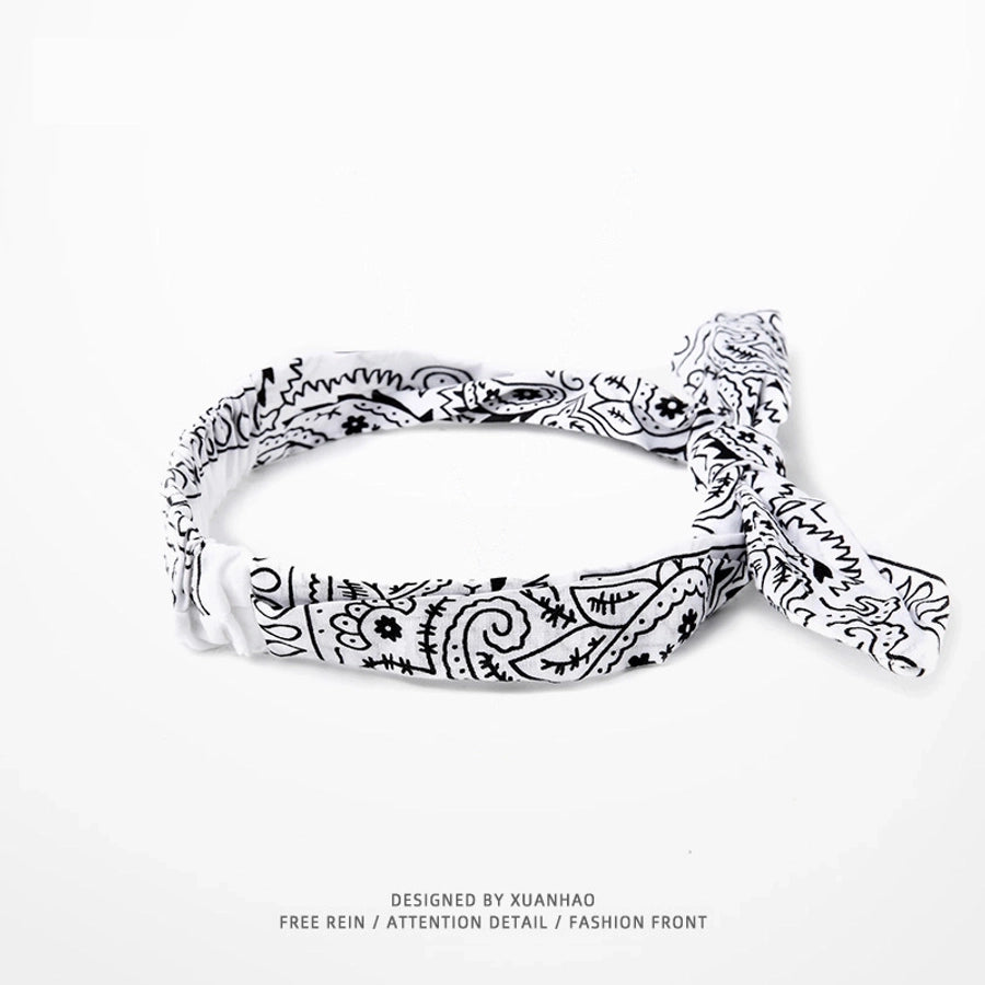 Unisex hippop Retro Classic Style Printing Ditsy Floral Cotton