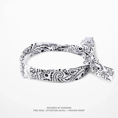 Unisex hippop Retro Classic Style Printing Ditsy Floral Cotton