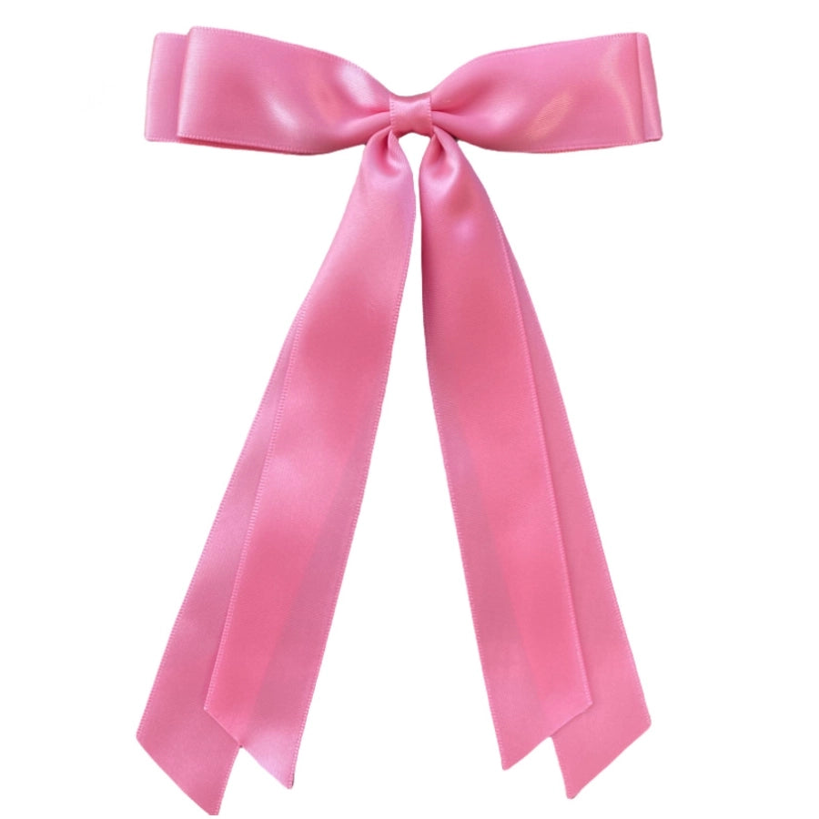 Kid'S Simple Style Bow Knot Polyester Hair Clip