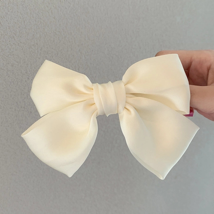 korean princess bow hairpin retro top clip back head clip hairpin