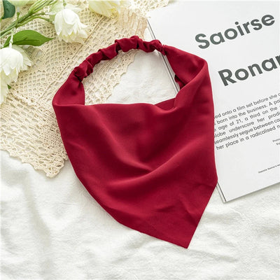 simple style geometric cloth hair band 1 piece