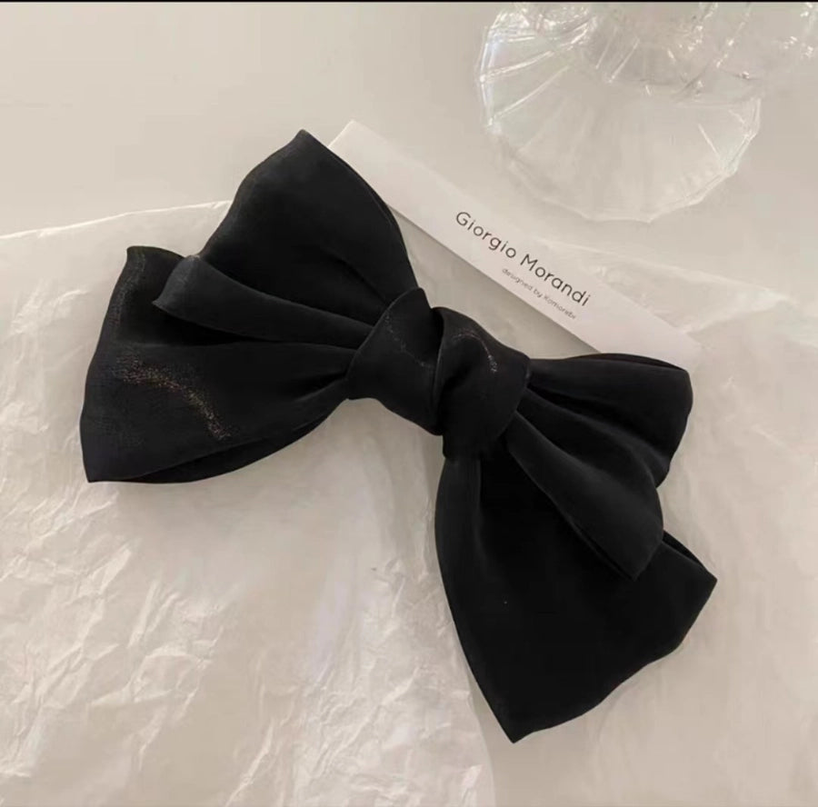 Women's Simple Style Classic Style Bow Knot Cloth Hair Clip