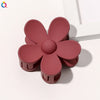 women's fashion flower plastic handmade hair claws