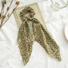 fashion ditsy floral cloth ribbon hair tie 1 piece