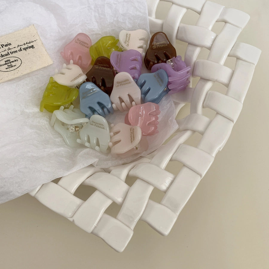 Women's Simple Style Classic Style Solid Color Acetic acid sheets Hair Claws