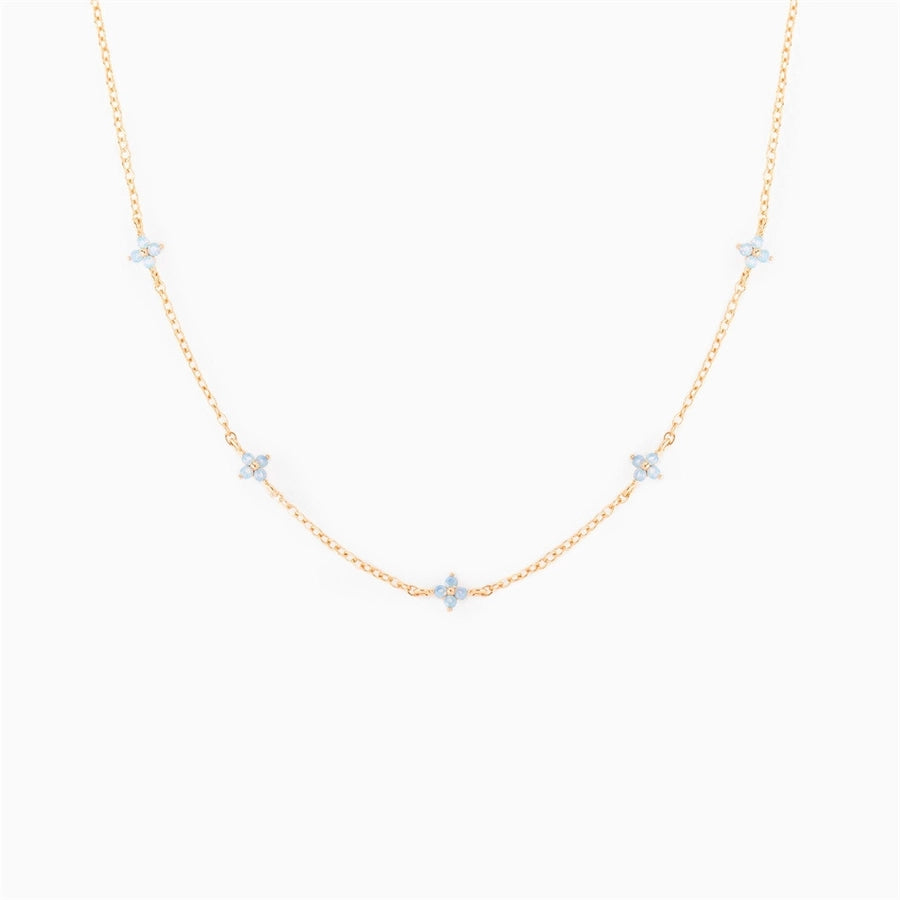 Copper Flower Earrings Anklet Necklace