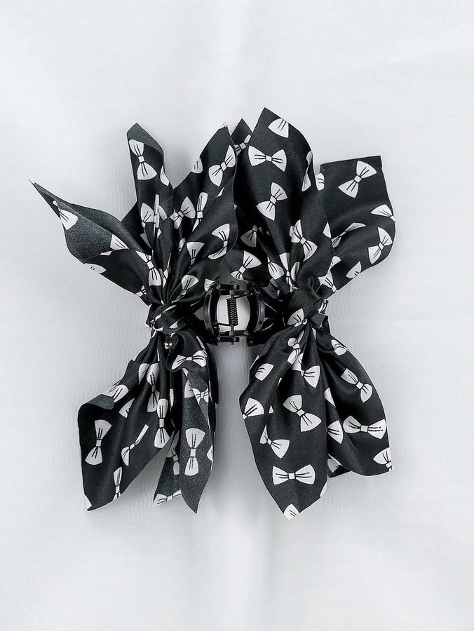 Women's Elegant Bow Knot Arylic Hair Claws