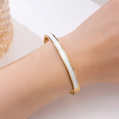 Casual Business Simple Style Geometric 304 Stainless Steel  Bangle