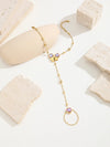 Simple Style Classic Style Petal Butterfly Bow Knot Titanium Steel 18K Gold Plated Rhinestones Bracelets In Bulk
