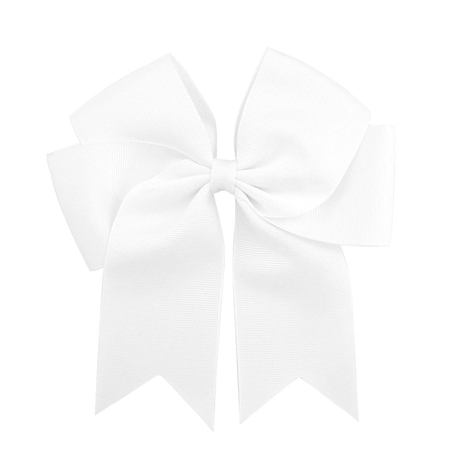 new korean ribbed satin fishtail double-layer bow hairpin