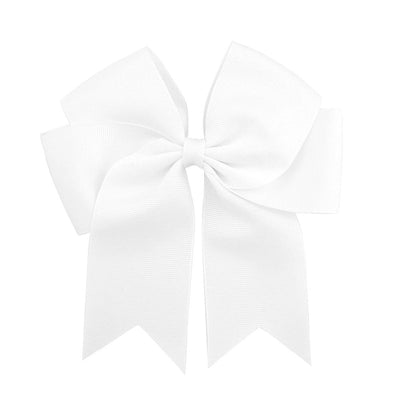 new korean ribbed satin fishtail double-layer bow hairpin