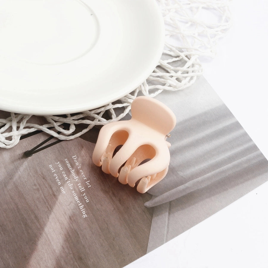 women's simple style geometric plastic stoving varnish hair claws