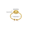 Jewelry Casual Vintage Style Streetwear Cross 304 Stainless Steel 18K Gold Plated Open Rings