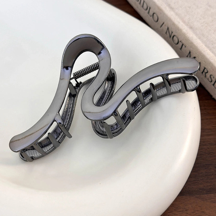 Women's Elegant Lady Classic Style Geometric Alloy Hair Claws