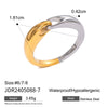 Jewelry Basic Simple Style Classic Style Splicing 304 Stainless Steel Rings
