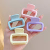 women's simple style geometric arylic hair claws