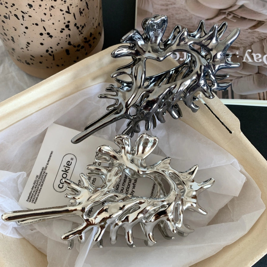 elegant streetwear butterfly alloy hair claws