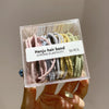 Canned rubber band women's tie head high elastic durable hair rope tie head  new rubber band high ponytail hair rope hair ring